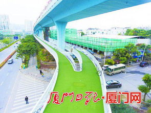厦门建成全国首条空中自行车道 择期向社会开放